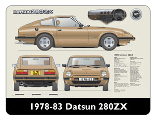 Datsun 280ZX 1978-83 Mouse Mat